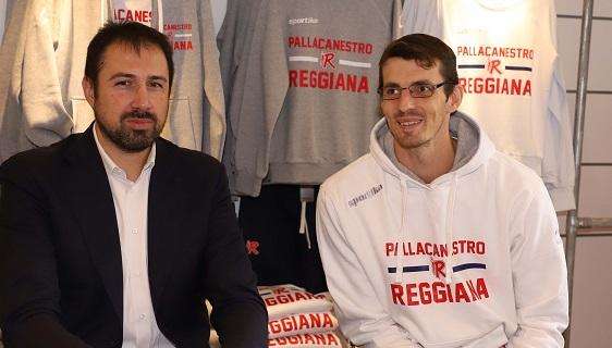 Lega A - Reggiana, presentato Ben Ortner: “Sono felice di essere tornato, metterò la mia esperienza al servizio della squadra”