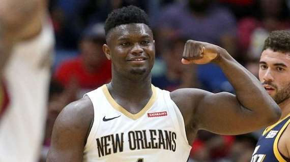 NBA - Zion Williamson torna ad allenarsi con i Pelicans