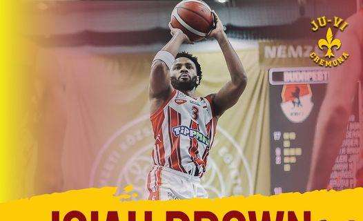 UFFICIALE A2 - JuVi Ferraroni Cremona firma la guardia Isiah Brown