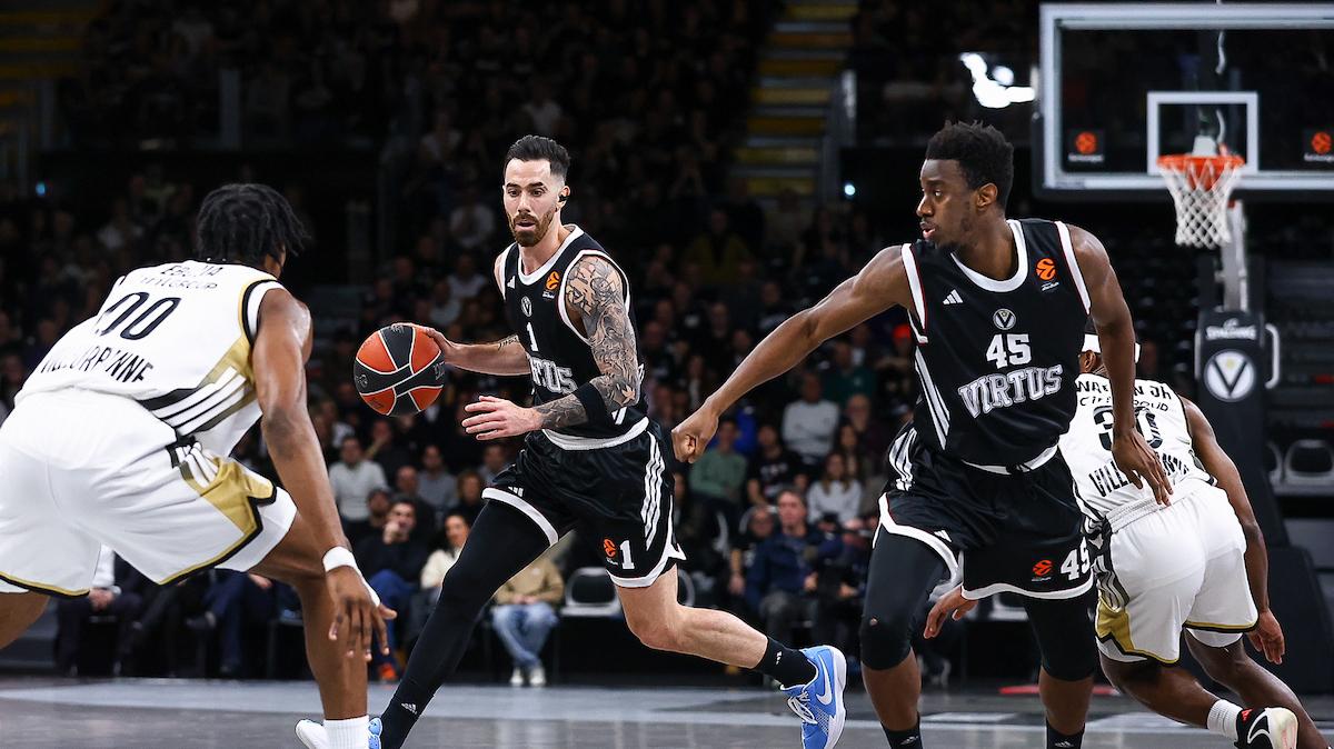 Pagelle: Virtus Bologna, sconfitta dolorosa con l'Asvel. Poche le sufficienze