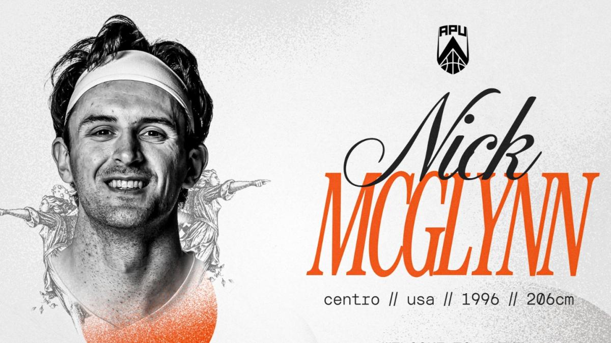 Nick MCGlynn è un nuovo giocatore dell’Apu Udine