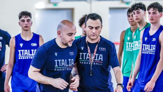 Italbasket Under 15, da domani a lunedì il Torneo dell'Amicizia maschile a Voiron