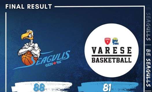 Serie B - Buona la prima per i Seagulls Genova sul Campus Varese