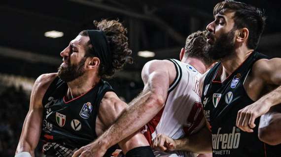 LBA Playoff | Pajola e Shengelia lanciano il pareggio Virtus con l'Olimpia (1-1)