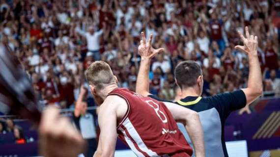 Un altro sold out spinge la Lettonia in finale, ko il Camerun | Preolimpico