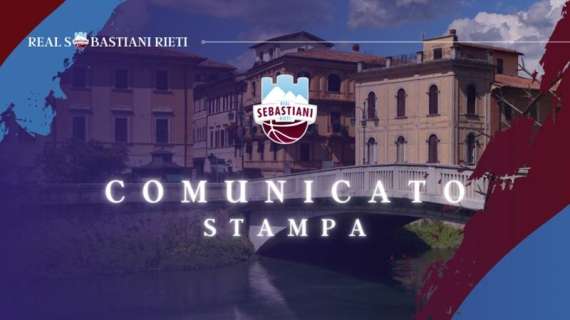 A2 - Squalifica del campo, il Comunicato della Real Sebastiani Rieti