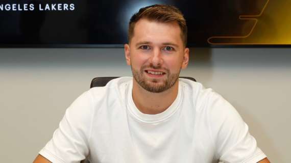 MERCATO NBA - Luka Doncic rinnova con i Los Angeles Lakers: triennale da 165 milioni
