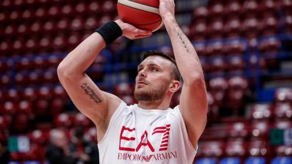 Olimpia Milano, i 12 di Messina contro Trapani: fuori Causeur e Bortolani