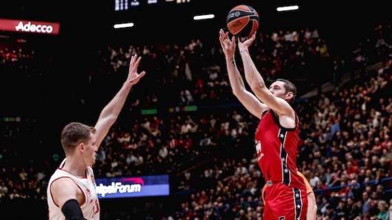 Olimpia, Fabien Causeur: «Cruciale giocare una partita solida e continua per 40 minuti»