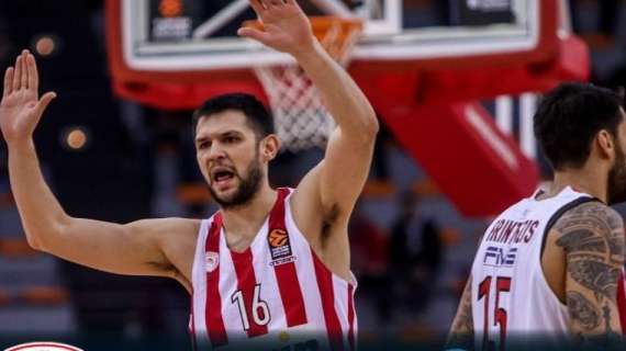 EuroLeague - Olympiacos Pireo travolgente sul Buducnost Voli