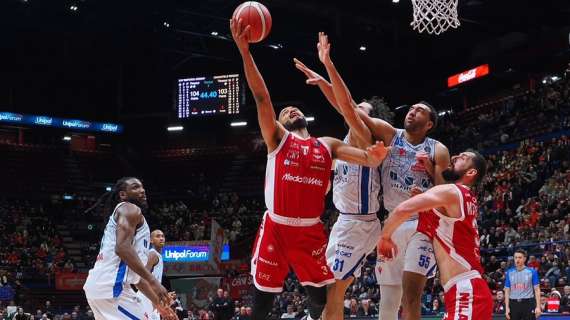 LBA highlights : un quarto sudatissimo tra Olimpia Milano e Unahotels Reggiana