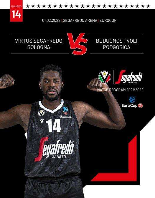 LIVE EC - La Virtus Bologna è poco efficace contro il Buducnost Voli 