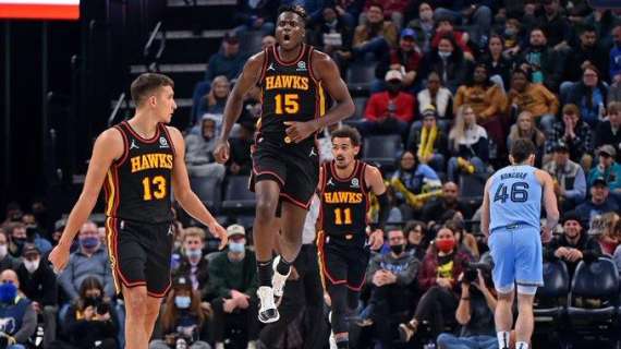 NBA - A Memphis prosegue la risalita degli Atlanta Hawks
