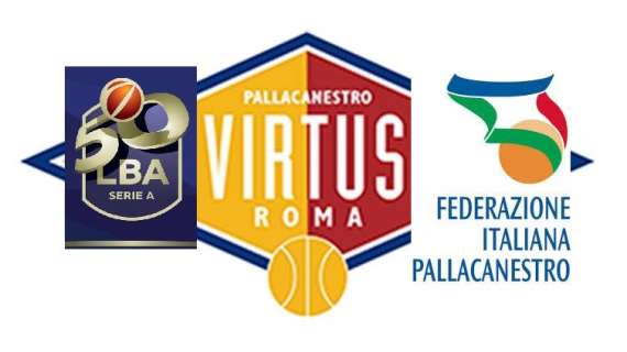 LBA - Virtus Roma. Le decisioni del Giudice Sportivo Nazionale FIP