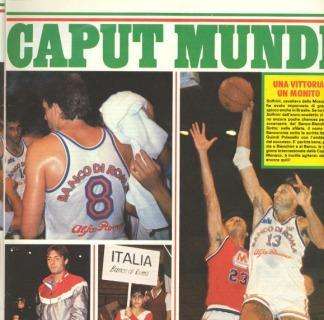 Virtus Roma Campione del Mondo - San Paolo, 23 settembre 1984