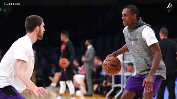 NBA - Tegola Lakers, Rondo si rompe la mano 