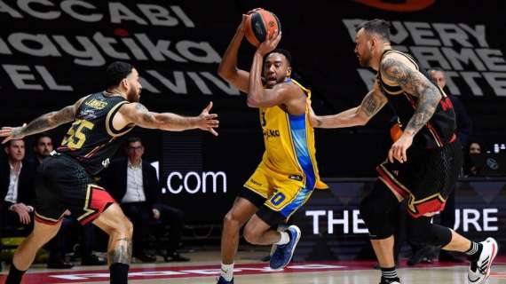 EuroLeague - Il Maccabi Tel Aviv si fa forte a Belgrado contro l'AS Monaco