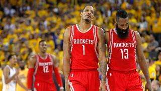 NBA - Houston rende meno scontata la serie contro i Warriors, in campo senza Curry