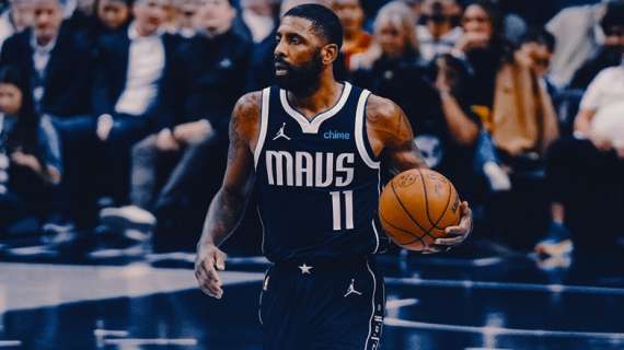 NBA - News dall'infermeria di Dallas: esce Kyrie Irving, entra Dereck Lively II