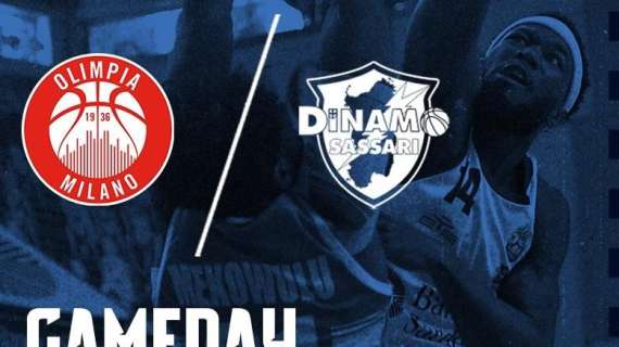 LBA - Cinque minuti Olimpia nell'ultimo quarto e la Dinamo Sassari evapora