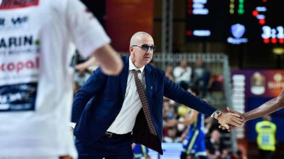 Lega A - Reyer Venezia, De Raffaele "Cantù un'avversaria con grande entusiasmo"