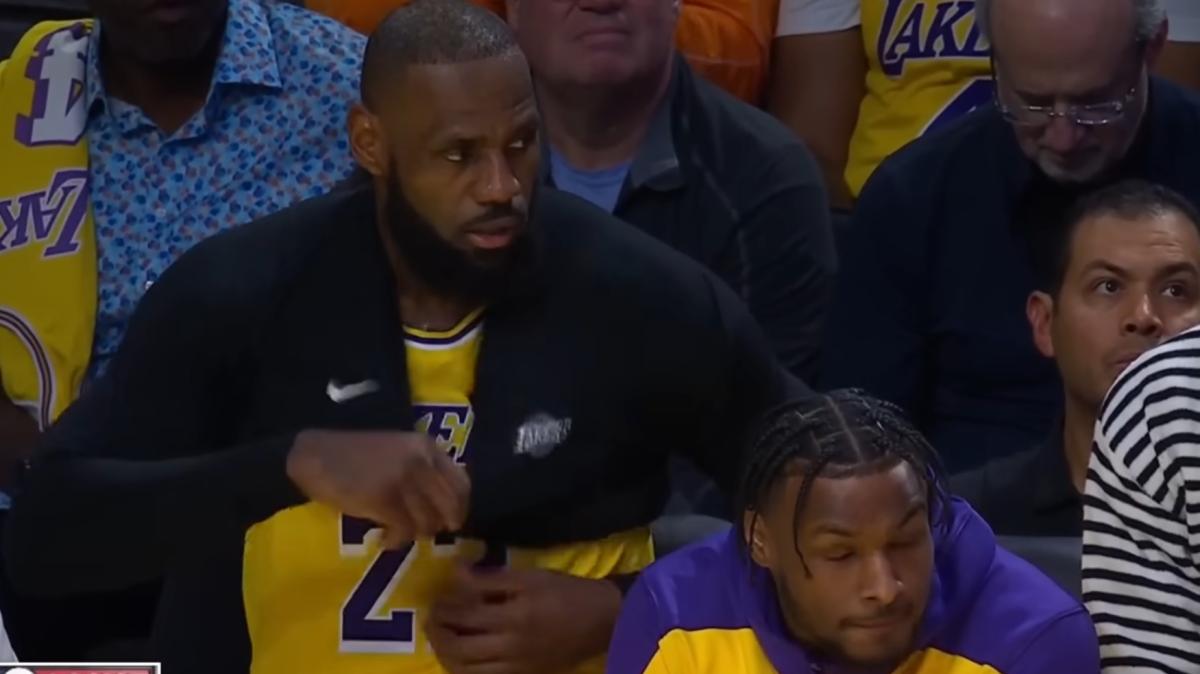 Lakers, LeBron James: «Bronny merita di giocare nella NBA»