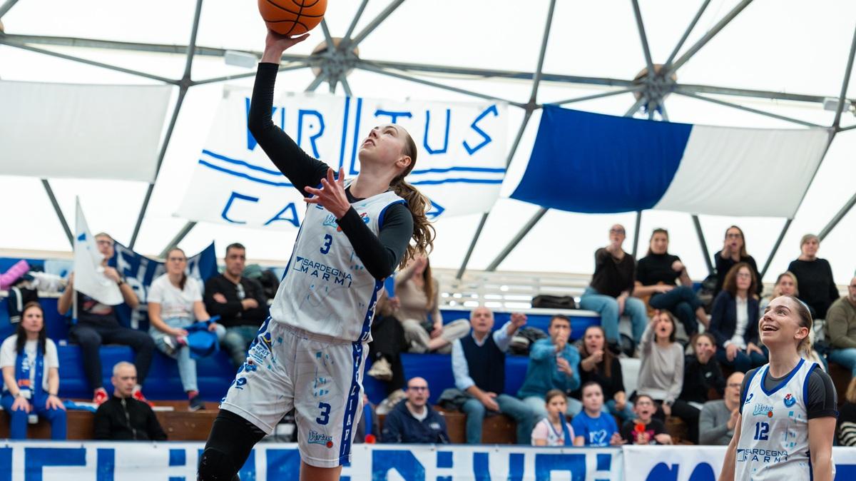 A2 F - Virtus Cagliari: battuta Milano in un finale al cardiopalma
