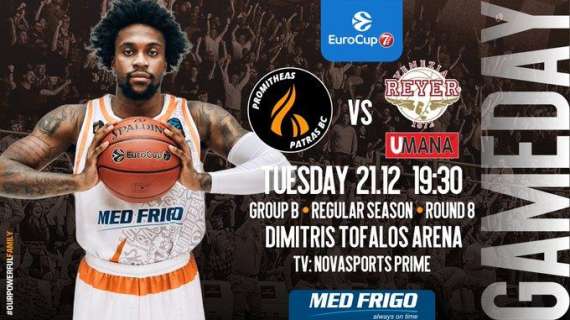 LIVE EuroCup - La Reyer con otto giocatori ha più tenuta del Promitheas