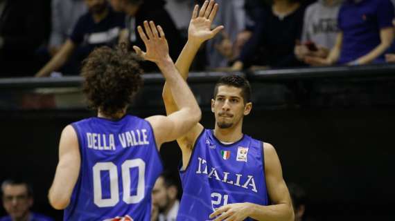 Italia - Il capitano della finestra di gare FIBA sarà Amedeo Della Valle