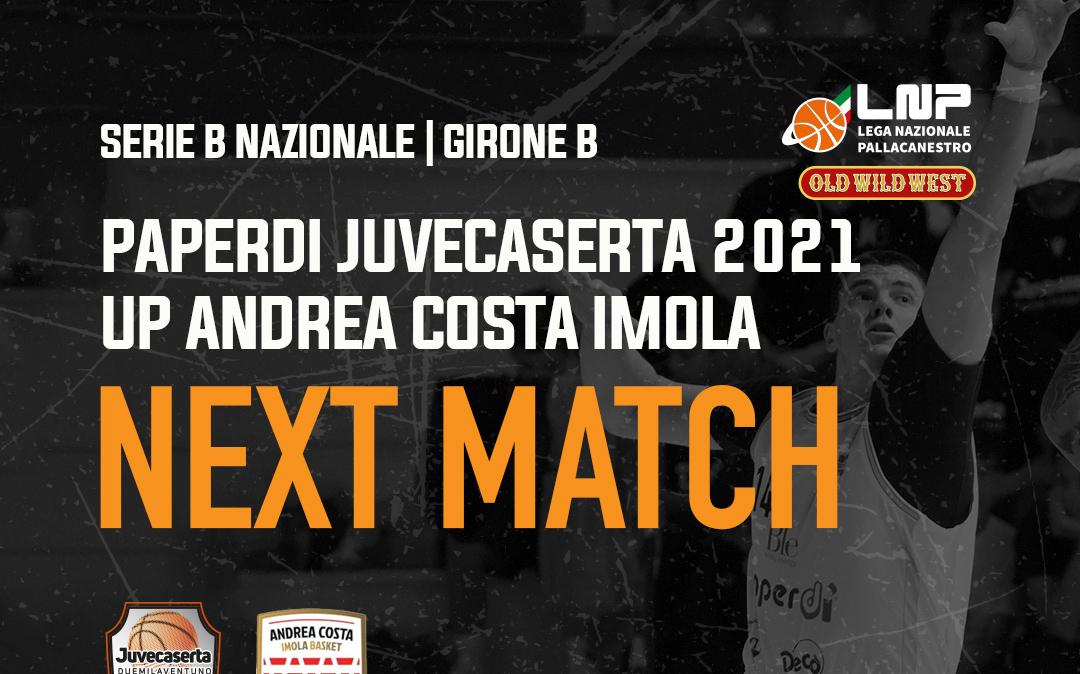 Serie B - Juvecaserta attende Imola, Lardo: "Ci vuole una partita tosta, concentrata e attenta"