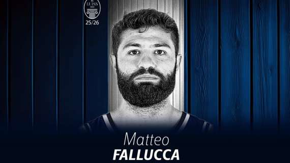 Serie B - Seconda conferma per la Luiss Basket 2025/26: Matteo Fallucca