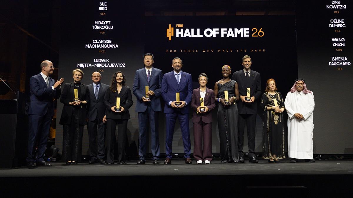 La FIBA celebra la Classe 2026: Nowitzki, Turkoglu e Wang guidano un’edizione dal forte respiro internazionale