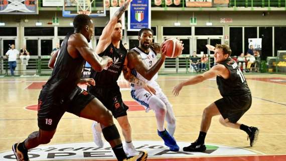 LIVE LBA - Lovari al Napoli Basket, la Bertram Derthona non recupera mai 