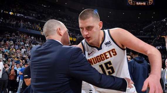 NBA - Nuggets, Malone attende l'arrrivo di Jokic ad Orlando