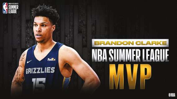 NBA Summer League - L'MVP è Brandon Clarke (Memphis Grizzlies)