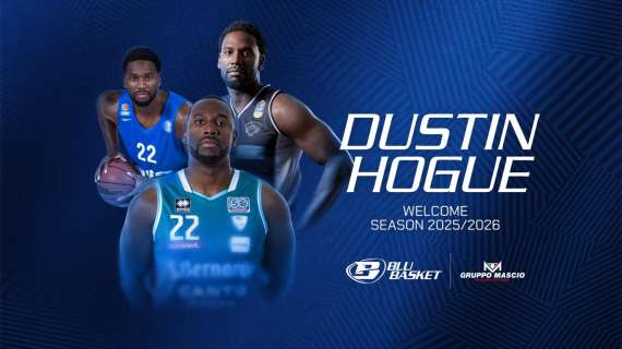 UFFICIALE A2 - Blu Basket Bergamo, arrivano classe ed esperienza con Dustin Hogue