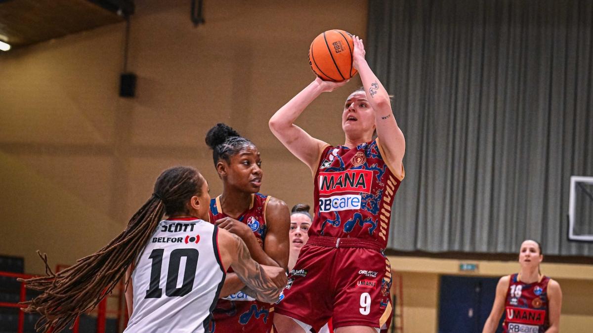 A1 F - Reyer Venezia corsara al PalaAllende del Geas Sesto