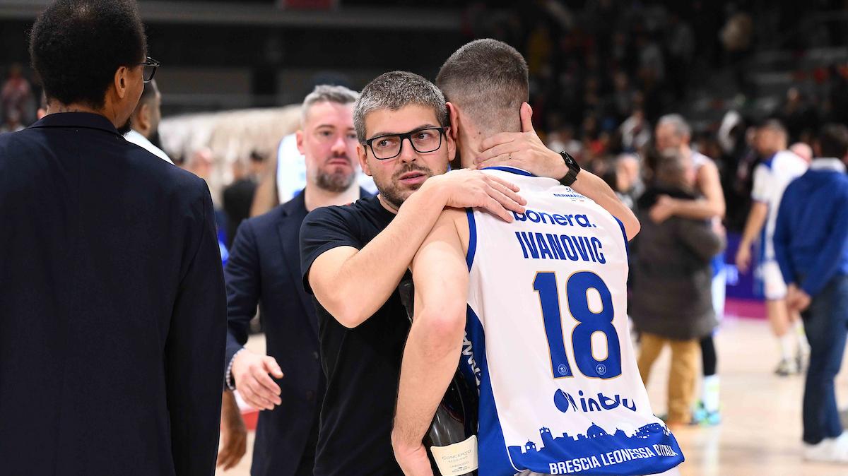 Brescia, Cotelli: «È stata una battaglia. Siamo stati bravi a vincerla»