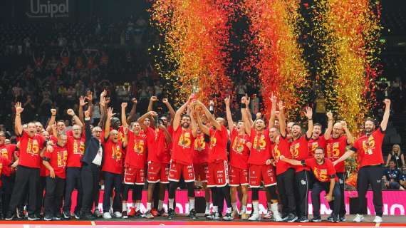 L'Olimpia Milano conquista la quinta Supercoppa  nel segno di Dimitrijevic 