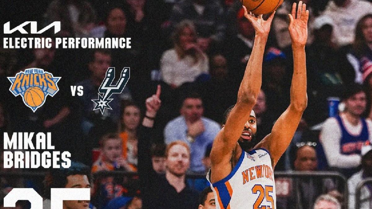 Knicks travolgenti al Garden: Spurs fermati dopo 11 vittorie consecutive