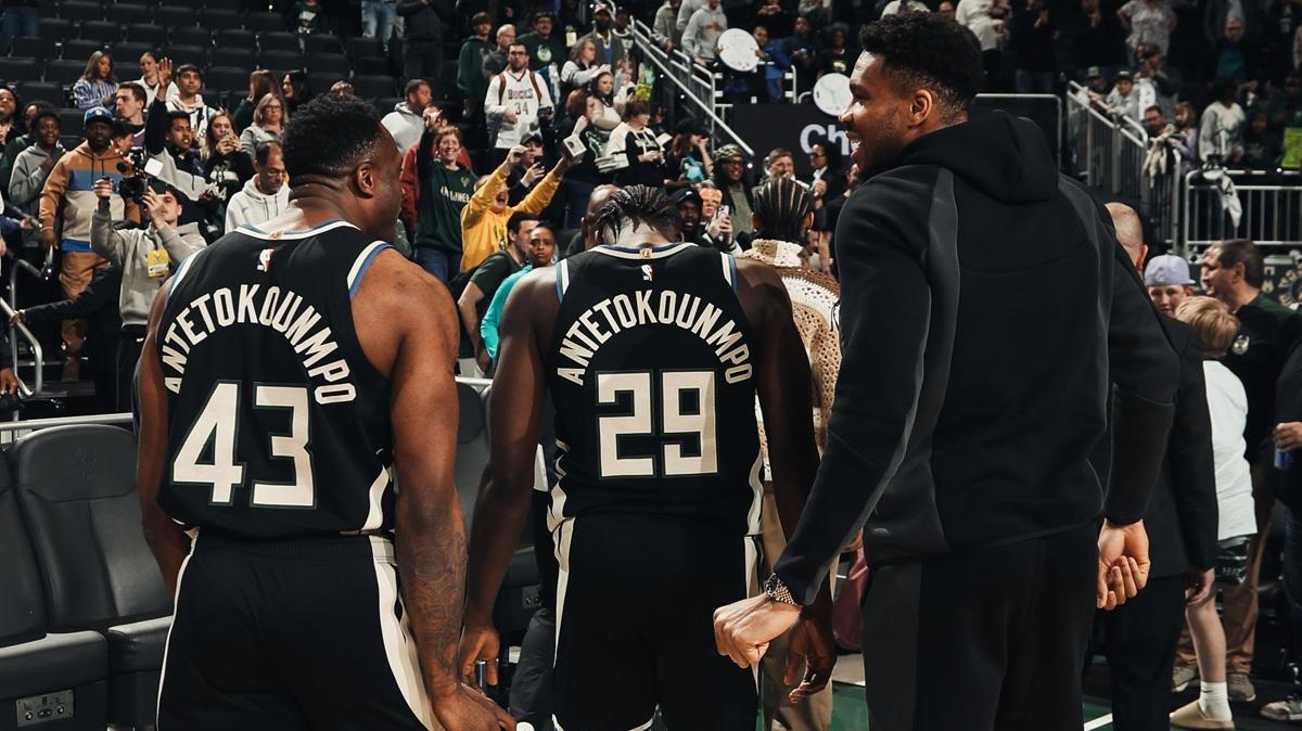 Giannis vuole giocare con Thanasis e Alex prima della fine della stagione per fare la storia