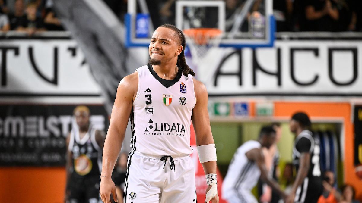 Carsen Edwards è l'MVP Unipol della 2ª giornata della Serie A Unipol 2025/26