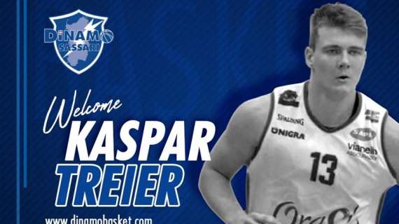 UFFICIALE LBA - Dinamo Sassari, firmato Kaspar Treier