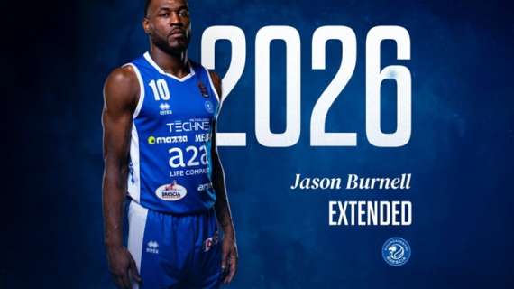 UFFICIALE LBA - Jason Burnell resta a Brescia: estensione fino al 2026