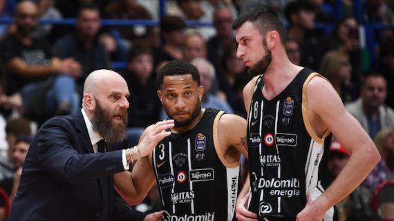 LIVE LBA - Dolomiti Energia Trentino vs Acqua San Bernardo Cantù, diretta
