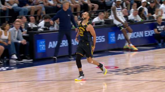 Ufficiale: Warriors, Steph Curry salta Gara 2 contro i Minnesota Timberwolves