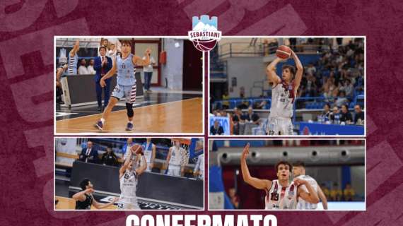 UFFICIALE A2 - Sebastiani Rieti conferma Lorenzo Piccin