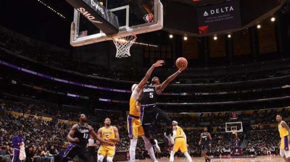 NBA - Dopo tre overtimes i Kings batto i Lakers a Los Angeles