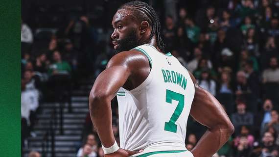 NBA - Jaylen Brown abbandona la partita Celtics-Nets per paura di un infortunio