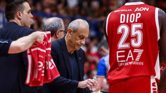 Olimpia eliminata, Messina: «Si riparte da Messina? Per quello che mi riguarda si, poi se...»